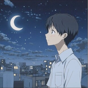 仰望天空少年的心