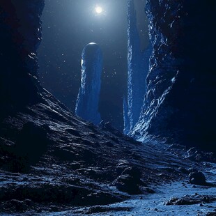 超现实冰洞