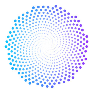 科技圆点图案