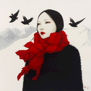 人物装饰画原创