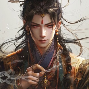 古风男头像