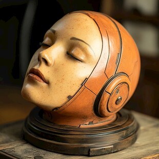 陶制头像