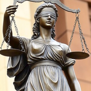 正义女神雕塑