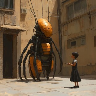 盗梦空间小动物小女生