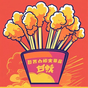 盲盒年糕炸鸡串串