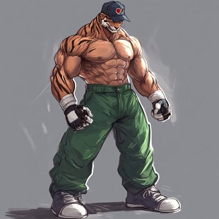 潮流虎原创形象