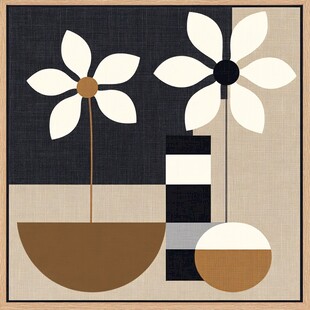 轻奢素雅色块挂画