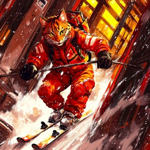 消防员猫咪