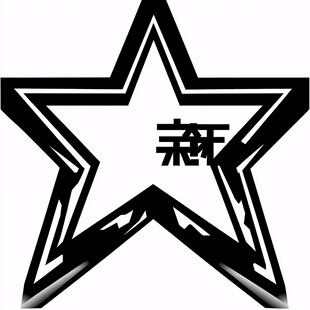 潮牌星星logo