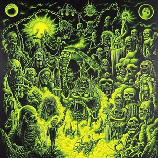 恐怖丧尸立体画