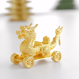 龙舟型金饰
