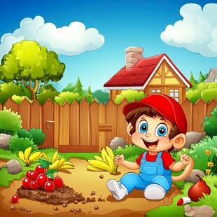 开心小农夫头像