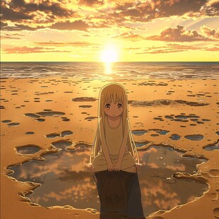 向太阳缓缓鞠躬