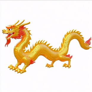 金色龙纹金龙苍龙青龙