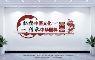 中医文化展厅展示墙