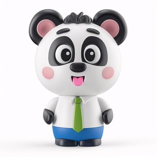 企业熊猫吉祥物