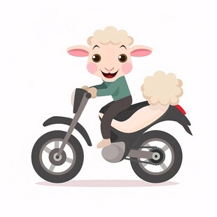 小绵羊摩托车