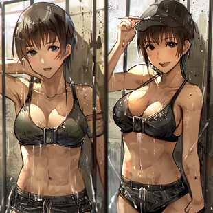 超酷性感美女漫画
