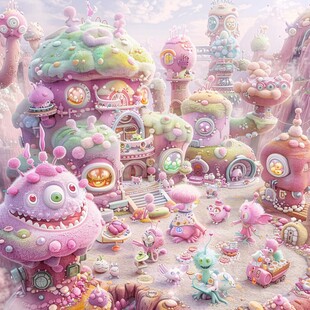 3d立体插画风格