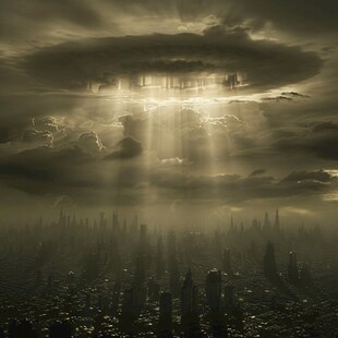 世界末日的虚拟景象