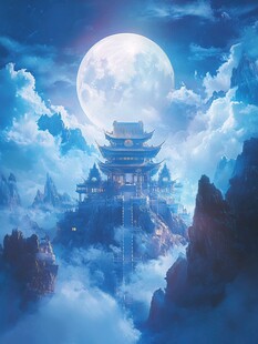 古风仙境天上宫阙