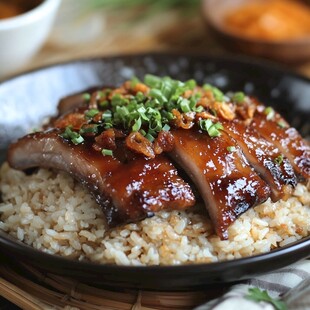 蒸饭速食早餐早饭食品