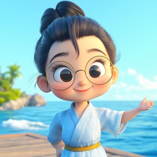 q版书童