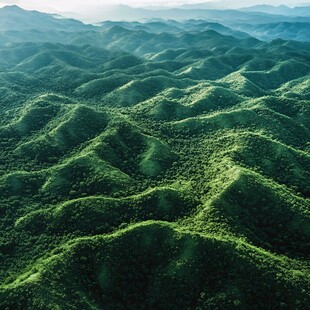 丘陵地形地貌