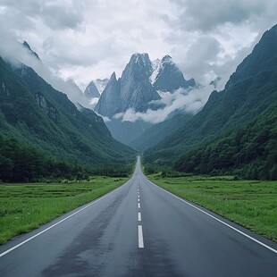 意境高山道路