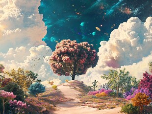 唯美梦幻场景