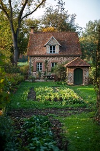 英式乡村小屋花园