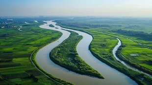 鸟瞰淮河