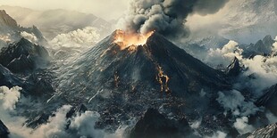 3d火山