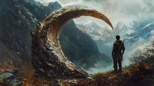 影片质感山脉图