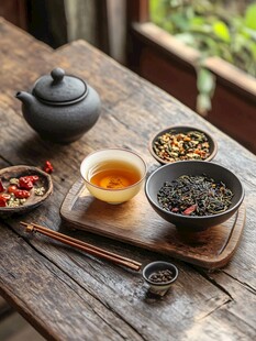 花茶乌龙茶禅茶一味