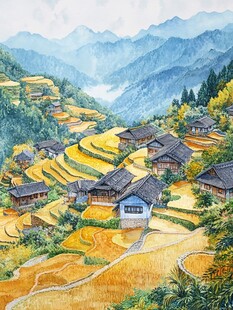 黔东南插画