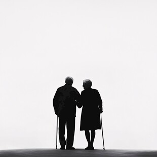晚年背影