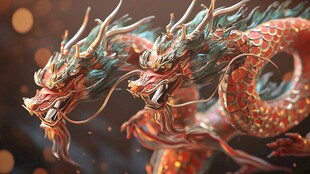 龙年ip建模