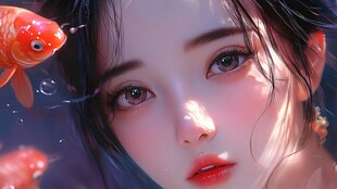 板绘人像