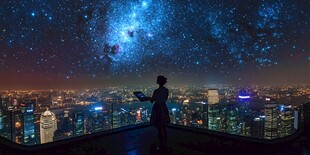 创意夜景合成