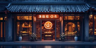 采耳店门头设计