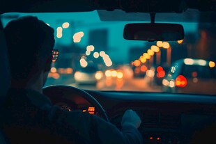 夜晚打车