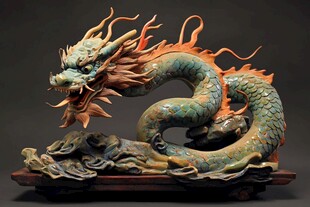 汉龙瓷雕