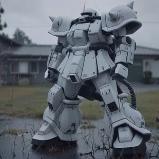 独角兽高达模型