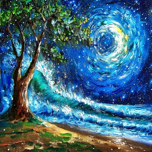 星河梦境装饰画