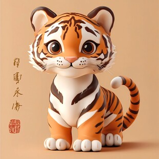 原创萌虎形象