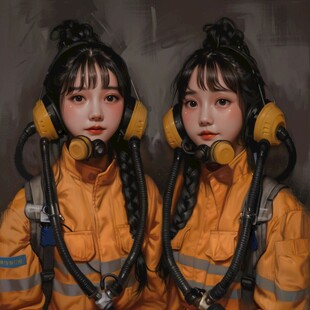 厚涂少女