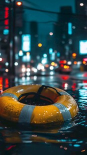 都市雨夜