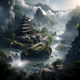 3dmax游戏场景