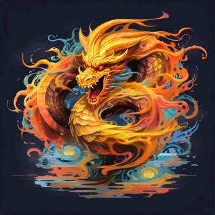 龙年插画合集